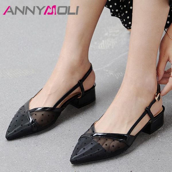dress shoes annymoli woman pumps slingbacks pointed toe med heels buckle thick heel female footwear beige black size 33-43
dress shoes annymoli woman pumps slingbacks pointed toe med heels buckle thick heel female footwear beige black size 33-43