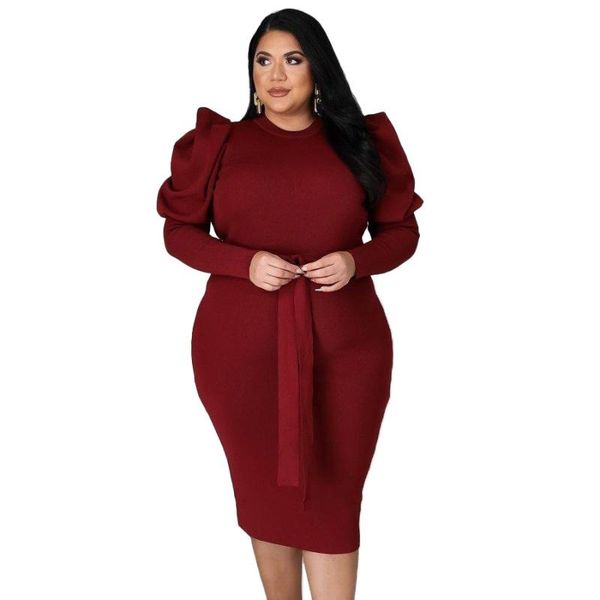 plus size dresses women bodycon skinny dress 2021 elegant bag hip long sleeve winter fall with belt christmas outfits 4xl, Black
plus size dresses women bodycon skinny dress 2021 elegant bag hip long sleeve winter fall with belt christmas outfits 4xl, Black