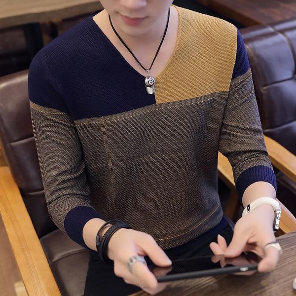 men's vests 2021 sweater men autumn winter thick warm mens sweaters casual patchwork v-neck pullover wool knitwear jersey hombre, Black;white
men's vests 2021 sweater men autumn winter thick warm mens sweaters casual patchwork v-neck pullover wool knitwear jersey hombre, Black;white