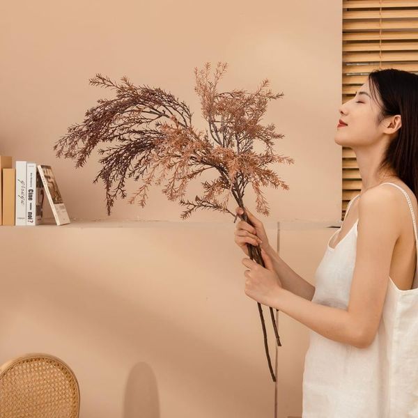 decorative flowers & wreaths 82cm artificial vivid dry fog pine branch fake rime green plant wedding bouquet party background home vase deco
decorative flowers & wreaths 82cm artificial vivid dry fog pine branch fake rime green plant wedding bouquet party background home vase deco