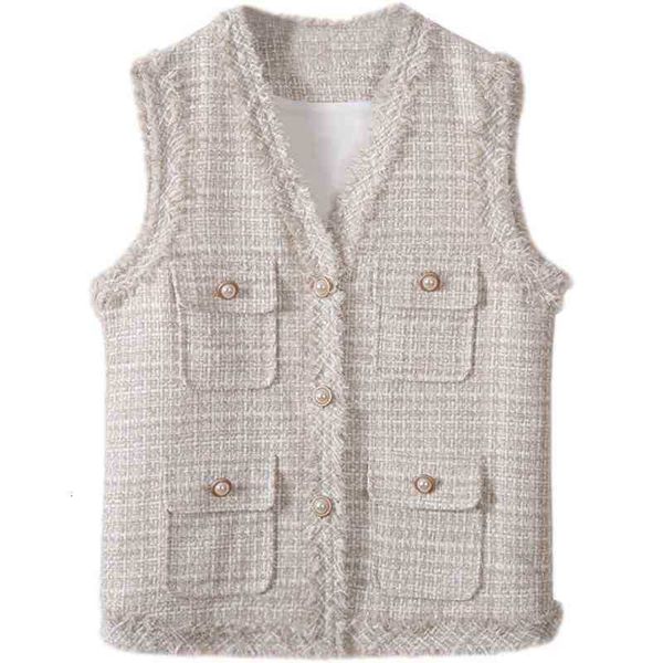 women's vests spring autumn fashion tweed v-neck waistcoat women korean single breasted sleeveless jacket short vest temperam 3o5r, Black;white
women's vests spring autumn fashion tweed v-neck waistcoat women korean single breasted sleeveless jacket short vest temperam 3o5r, Black;white