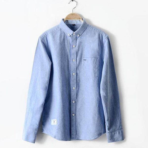 men's casual shirts plus size blue shirt slim fit mens clothing single-breasted buttons business fashion cotton long sleeve, White;black
men's casual shirts plus size blue shirt slim fit mens clothing single-breasted buttons business fashion cotton long sleeve, White;black