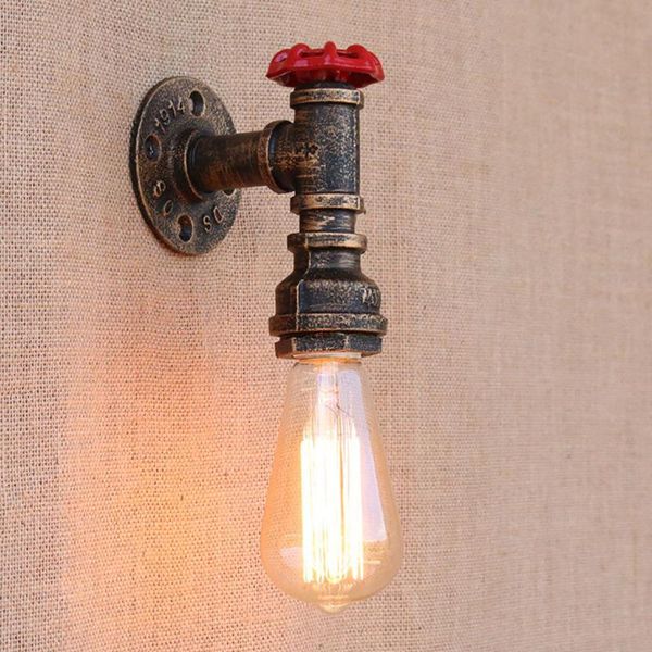 wall lamps american iron art retro-aisle individual creativity industrial wind cafe bar ktv water pipe lamp 
wall lamps american iron art retro-aisle individual creativity industrial wind cafe bar ktv water pipe lamp