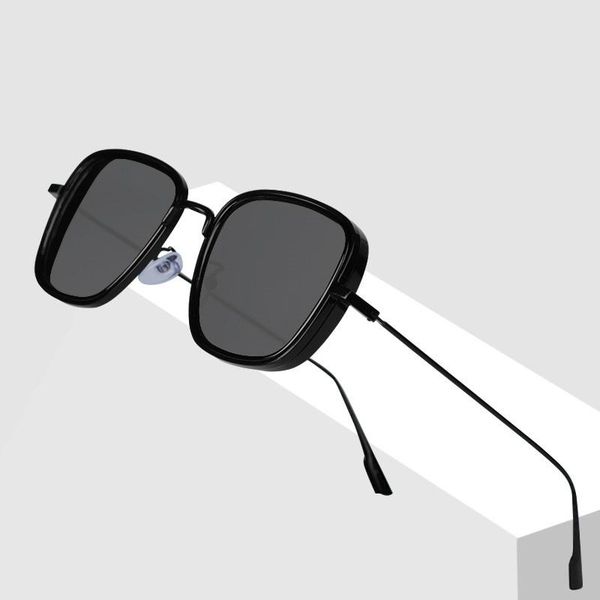 sunglasses 2021 square men metal retro steampunk gradient sun glasses for women shades uv400, White;black
sunglasses 2021 square men metal retro steampunk gradient sun glasses for women shades uv400, White;black