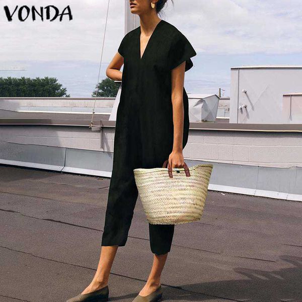 women's jumpsuits & rompers jumpsuit short sleeve women calf-length jumpsuit summer women'overalls vonda pantalon femme plus size, Black;white
women's jumpsuits & rompers jumpsuit short sleeve women calf-length jumpsuit summer women'overalls vonda pantalon femme plus size, Black;white