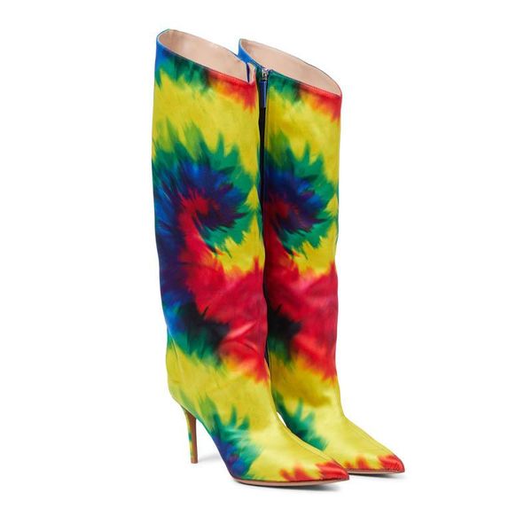 boots 2021 crocodile pattern fashion women's pumps shoes printing zip knee high black green red big size 35-43
boots 2021 crocodile pattern fashion women's pumps shoes printing zip knee high black green red big size 35-43