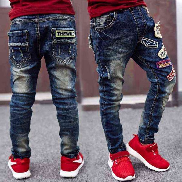 boys spring and autumn style simple casual jeans new straight fit jeans, Blue
boys spring and autumn style simple casual jeans new straight fit jeans, Blue