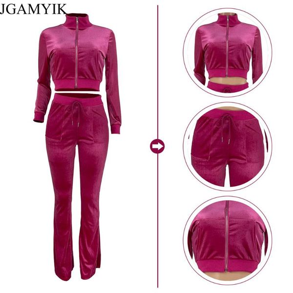 women's two piece pants jgamyik velvet 2 sets womens outfits 2021 tracksuit fall clothes crop zipper jackets flare sweatsuits, White
women's two piece pants jgamyik velvet 2 sets womens outfits 2021 tracksuit fall clothes crop zipper jackets flare sweatsuits, White