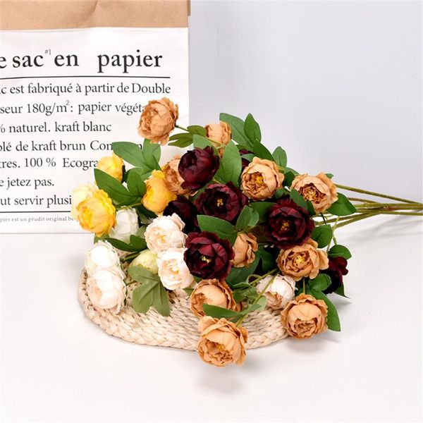 decorative flowers & wreaths simulation plant flowers, 6 multi-color peony wedding garden, celebration background wall, flower heads
decorative flowers & wreaths simulation plant flowers, 6 multi-color peony wedding garden, celebration background wall, flower heads