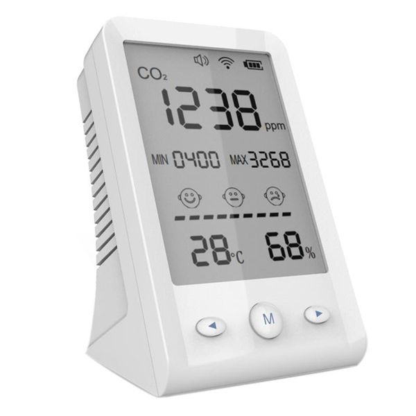 gas analyzers co2 monitor, carbon dioxide detector, air quality temperature and relative humidity meter for office, home
gas analyzers co2 monitor, carbon dioxide detector, air quality temperature and relative humidity meter for office, home