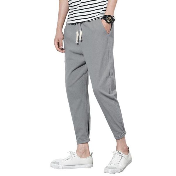 men's pants men casual solid color waist drawstring long trousers loose cotton harem 2021, Black
men's pants men casual solid color waist drawstring long trousers loose cotton harem 2021, Black