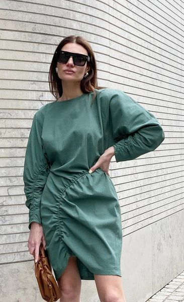 casual dresses women robe femme spring autumn solid color pencil shrinkage irregular o-neck long sleeve slim dress for woman vestidos, Black;gray
casual dresses women robe femme spring autumn solid color pencil shrinkage irregular o-neck long sleeve slim dress for woman vestidos, Black;gray