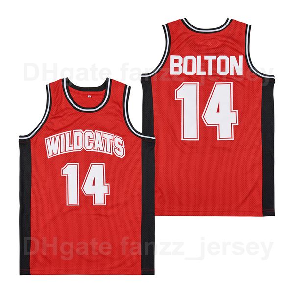 men high school musical wildcats 14 troy bolton jersey moive basketball hip hop breathable pure cotton team color red hiphop for sport fans, Black
men high school musical wildcats 14 troy bolton jersey moive basketball hip hop breathable pure cotton team color red hiphop for sport fans, Black