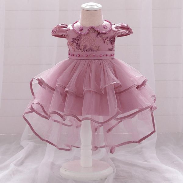 born bead voile dress for girl baby christening gown first 1st birthday party clothing toddler clothes infant girl's dresses, Red;yellow
born bead voile dress for girl baby christening gown first 1st birthday party clothing toddler clothes infant girl's dresses, Red;yellow