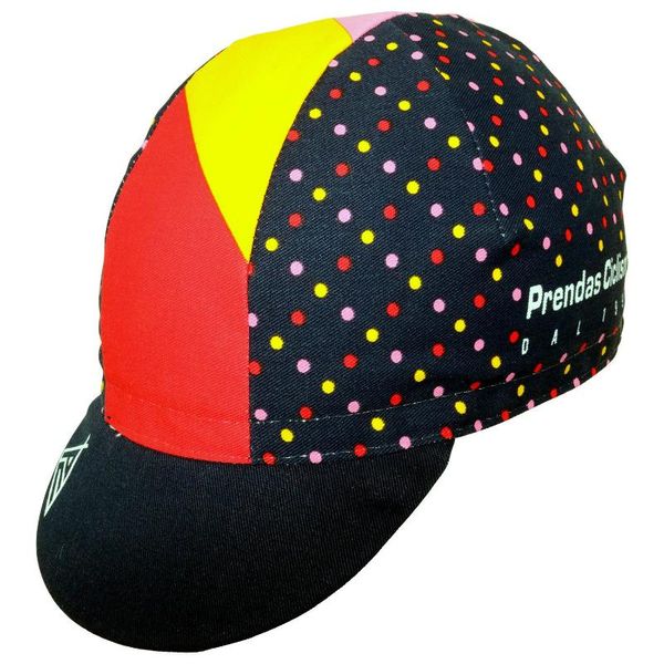cycling caps & masks multicolored dots retro cap men's lightweight bike hat gorra ciclismo, Black 
cycling caps & masks multicolored dots retro cap men's lightweight bike hat gorra ciclismo, Black