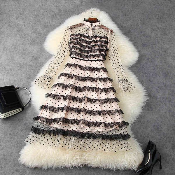 capris lace 2021 spring summer korean women polka dot print flare sleeve cascading ruffle pink, Black;gray
capris lace 2021 spring summer korean women polka dot print flare sleeve cascading ruffle pink, Black;gray