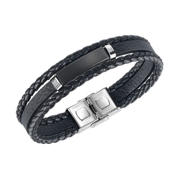 leather bracelet making kit for men multilayer retro woven stainless steel black punk style jewelry boys birthday gifts, Golden;silver
leather bracelet making kit for men multilayer retro woven stainless steel black punk style jewelry boys birthday gifts, Golden;silver