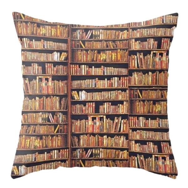 cushion/decorative pillow retro books library pattern pillowcase office car waist sofa bed decor cover decorative cushion 45x45cm bedroom l4
cushion/decorative pillow retro books library pattern pillowcase office car waist sofa bed decor cover decorative cushion 45x45cm bedroom l4