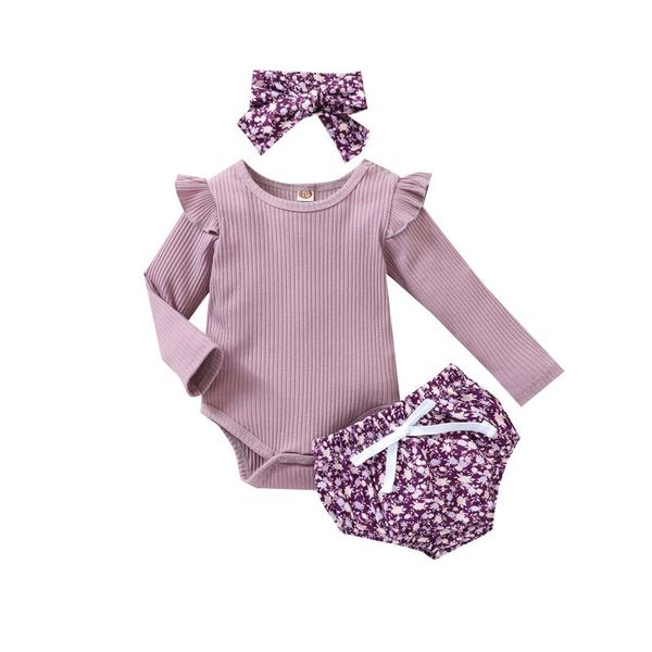 clothing sets born baby girl clothes est fashion solid color long sleeve knitted cotton romper floral shorts headband 0-18m set, White
clothing sets born baby girl clothes est fashion solid color long sleeve knitted cotton romper floral shorts headband 0-18m set, White