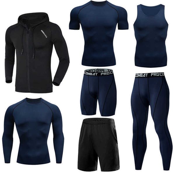 men running jogging training clothes sets football basketball cycling fitness sport wear kits teenager compression sportswear 211006, Gray
men running jogging training clothes sets football basketball cycling fitness sport wear kits teenager compression sportswear 211006, Gray