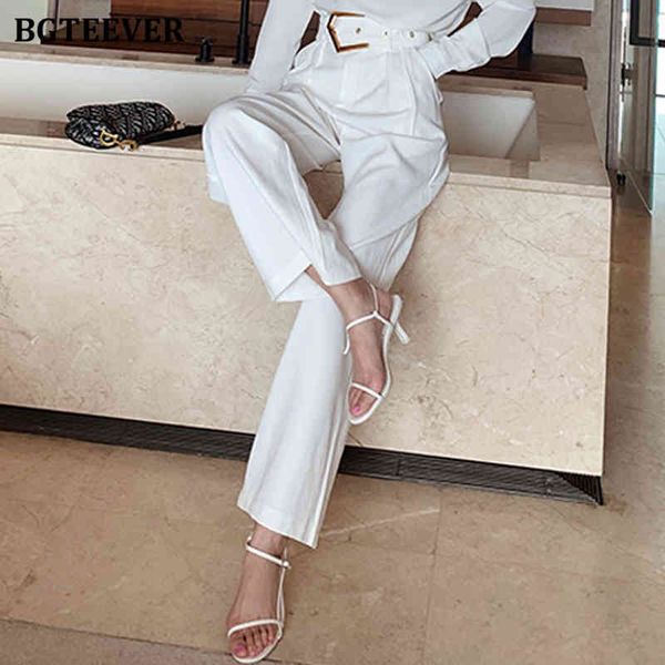 pants elegant office ladies belted wide leg autumn winter loose high waist long suit pants casual female trousers oxqe, Black;white
pants elegant office ladies belted wide leg autumn winter loose high waist long suit pants casual female trousers oxqe, Black;white