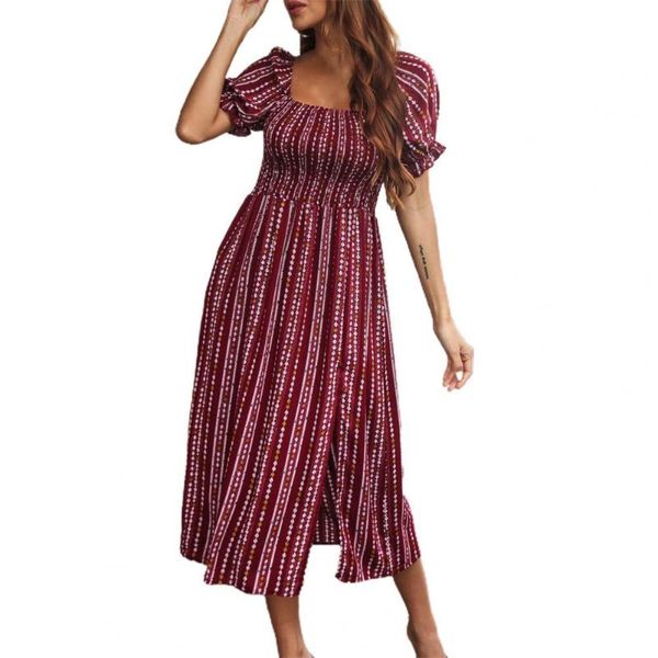 casual dresses 2021 summer vintage ladies leisure dress puff sleeve stripe elastic tube ethnic print daily wear female, Black;gray
casual dresses 2021 summer vintage ladies leisure dress puff sleeve stripe elastic tube ethnic print daily wear female, Black;gray