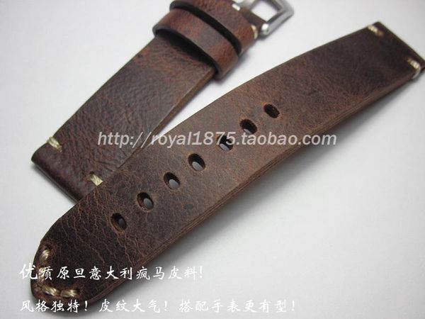 watch bands thick crazy horse skin genuine leather watchband retro brown vintage strap 18 19 20 21 22mm belt cowhide handmade, Black;brown
watch bands thick crazy horse skin genuine leather watchband retro brown vintage strap 18 19 20 21 22mm belt cowhide handmade, Black;brown