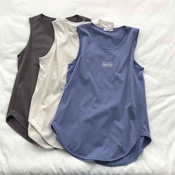 solid color letter printing casual sports tank hip hop retro loose and thin womens summer wx24 210705, White
solid color letter printing casual sports tank hip hop retro loose and thin womens summer wx24 210705, White