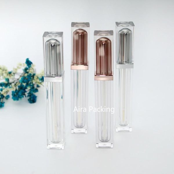 storage bottles & jars 40pcs/lot square lip gloss tube rose gold silver refillable plastic empty packaging liquid lipstick container
storage bottles & jars 40pcs/lot square lip gloss tube rose gold silver refillable plastic empty packaging liquid lipstick container