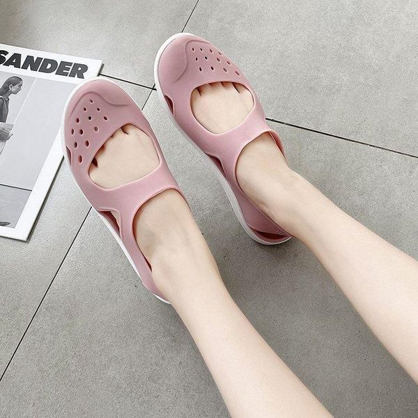 sandals selling style fashion women's sandals, flat bottom plastic shoes hollow out breathable casual, Black
sandals selling style fashion women's sandals, flat bottom plastic shoes hollow out breathable casual, Black