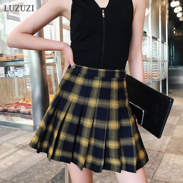 skirts luzuzi harajuku women fashion cute yellow black red pleated skirt punk style high waist female mini lining short
skirts luzuzi harajuku women fashion cute yellow black red pleated skirt punk style high waist female mini lining short