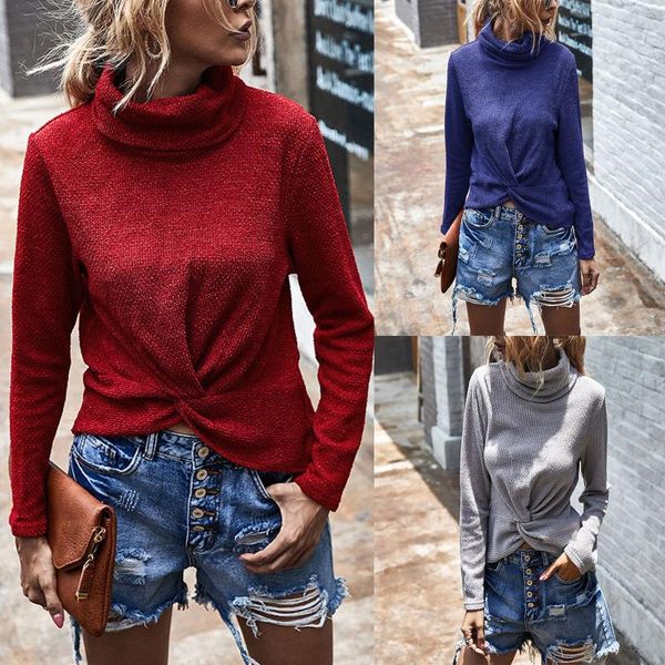 women's sweaters fashion warm knot sweater casual winter solid turtleneck basic pullover ladies female streetwear women long sleeve blu, White;black
women's sweaters fashion warm knot sweater casual winter solid turtleneck basic pullover ladies female streetwear women long sleeve blu, White;black