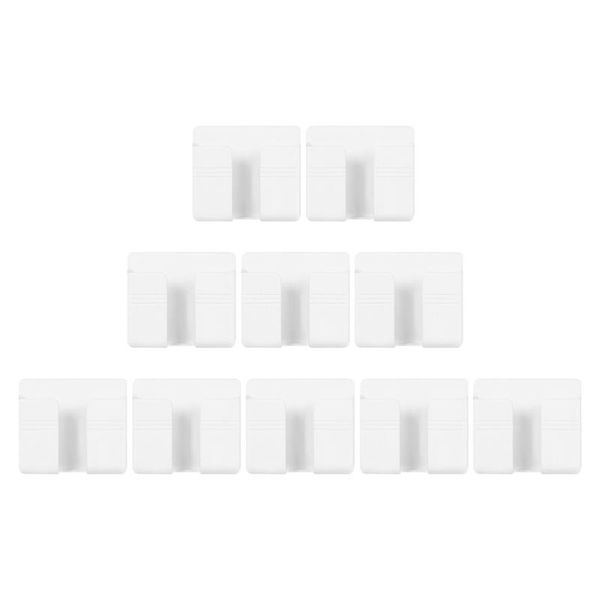 hooks & rails 10pcs creative wall mount remote controller boxes phone (white)
hooks & rails 10pcs creative wall mount remote controller boxes phone (white)