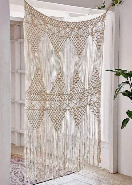 tapestries 50" x 75" macrame curtain large wall hanging bohemian wedding decor
tapestries 50" x 75" macrame curtain large wall hanging bohemian wedding decor