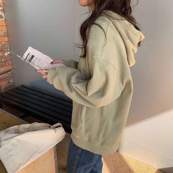 women's jackets coats woman korean fashion autumn new solid zipper girls jackets lose female students long-sleeve hooded cardigan, Black;brown
women's jackets coats woman korean fashion autumn new solid zipper girls jackets lose female students long-sleeve hooded cardigan, Black;brown