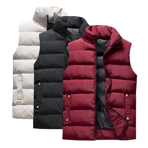 men's vests xs-8xl plus size spring autumn men vest mens warm sleeveless jacket winter waistcoat casual coats, Black;white
men's vests xs-8xl plus size spring autumn men vest mens warm sleeveless jacket winter waistcoat casual coats, Black;white