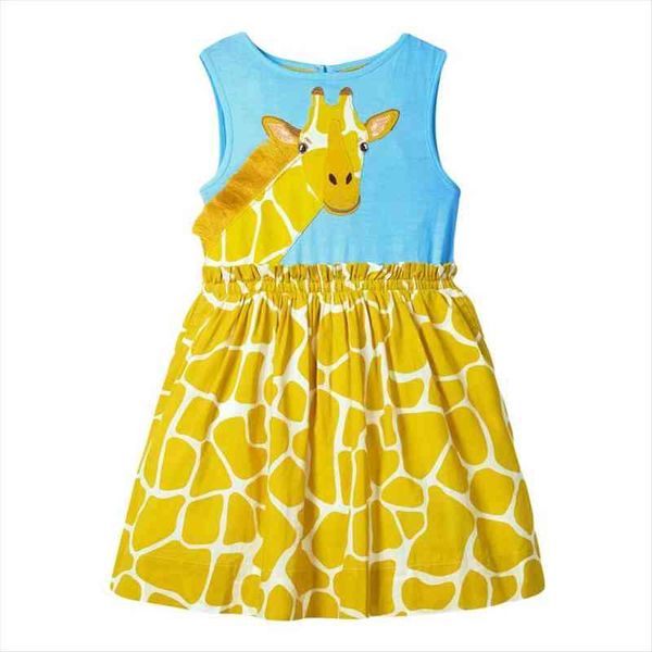 little maven summer baby girl clothes toddler animal vestiods frocks casual sleeveless giraffe dress for kids 2-7 years, Red;yellow
little maven summer baby girl clothes toddler animal vestiods frocks casual sleeveless giraffe dress for kids 2-7 years, Red;yellow