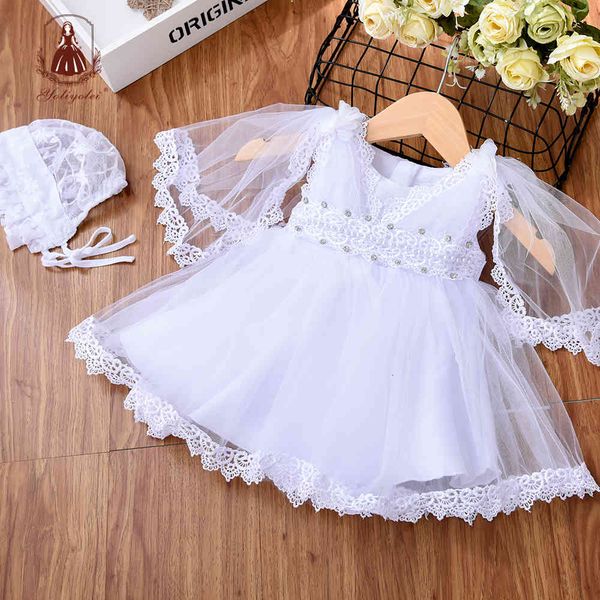 girl's yoliyolei infant girl dress white tulle baptism dresses for girls 0-24m birthday party baby beading hairband clothes 1027, Red;yellow
girl's yoliyolei infant girl dress white tulle baptism dresses for girls 0-24m birthday party baby beading hairband clothes 1027, Red;yellow
