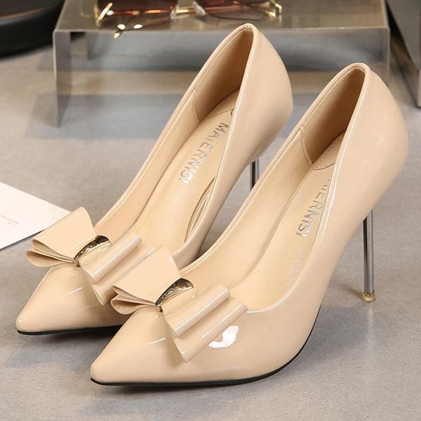 dress shoes ladies high heels fashion bow tie woman pump women elegant autumn fall light dinner, Black
dress shoes ladies high heels fashion bow tie woman pump women elegant autumn fall light dinner, Black