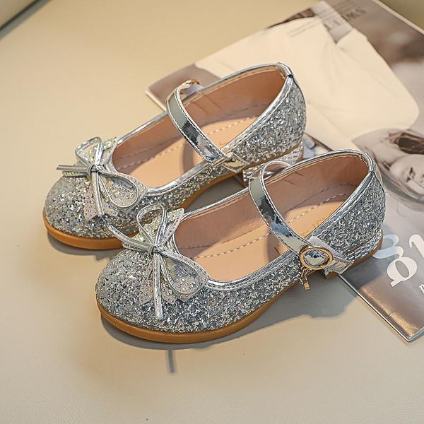 children' leather sequins princess shoes bow girls single kids party dance performance e919 flat, Black;grey
children' leather sequins princess shoes bow girls single kids party dance performance e919 flat, Black;grey