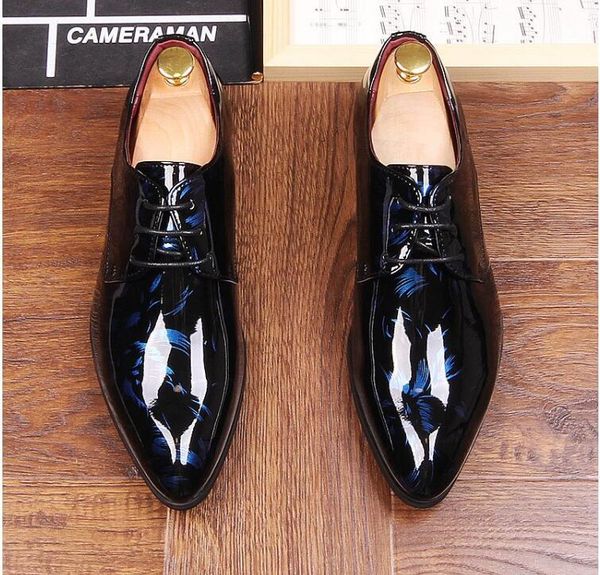 dress shoes men's plus size 38-44 classic business men patent leather derby flat oxfords wedding, Black
dress shoes men's plus size 38-44 classic business men patent leather derby flat oxfords wedding, Black
