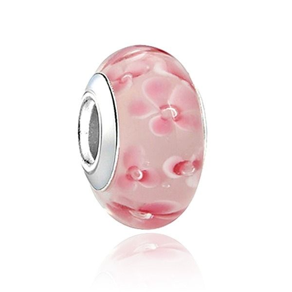 925 sterling silver murano glass lampwork beads pink flower cherry blossom fit european pandora charms bracelet & necklace diy jewelry, Crystal
925 sterling silver murano glass lampwork beads pink flower cherry blossom fit european pandora charms bracelet & necklace diy jewelry, Crystal