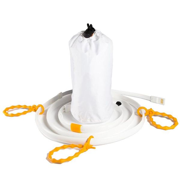light rope - usb powered outdoor led string + camping lantern waterproof lights for tents, hiking, safety, emergencies torches
light rope - usb powered outdoor led string + camping lantern waterproof lights for tents, hiking, safety, emergencies torches