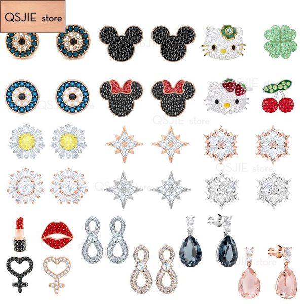 fashion jewelry swa1:1 exquisite chrysanthemum, snowflake, devil, cat, noble lips women's earrings series stud, Golden;silver
fashion jewelry swa1:1 exquisite chrysanthemum, snowflake, devil, cat, noble lips women's earrings series stud, Golden;silver