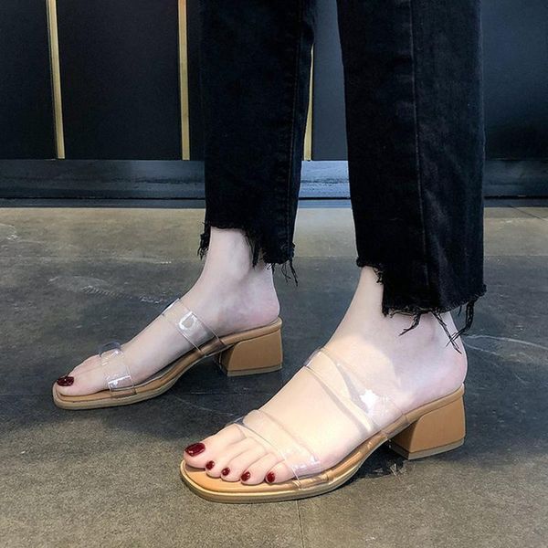 slippers designer transparent band hollow open toe summer women shoes trendy chunky ladies slides brief beach flip flops2021, Black
slippers designer transparent band hollow open toe summer women shoes trendy chunky ladies slides brief beach flip flops2021, Black