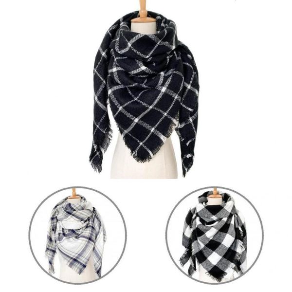 scarves scarf wrap multi-color trendy decorative square print splicing warm shawl for winter, Blue;gray
scarves scarf wrap multi-color trendy decorative square print splicing warm shawl for winter, Blue;gray