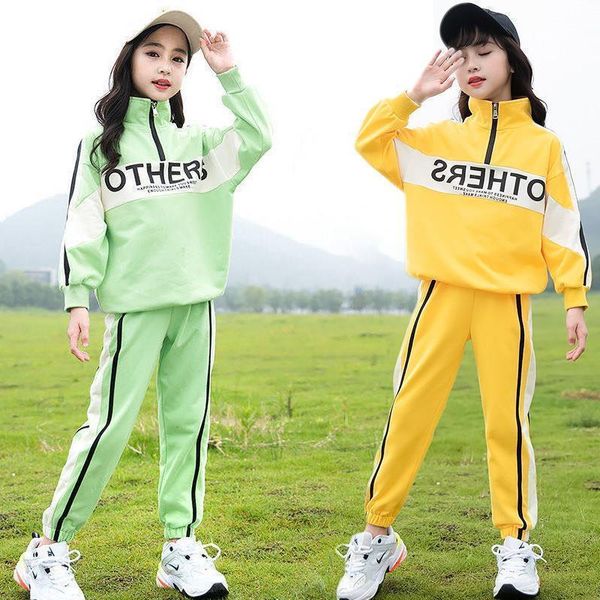 spring autumn baby girls print letter cotton clothing suit children jacket+pants 2pcs/set fashion kids outfitstoddler tracksuit sets, White 
spring autumn baby girls print letter cotton clothing suit children jacket+pants 2pcs/set fashion kids outfitstoddler tracksuit sets, White