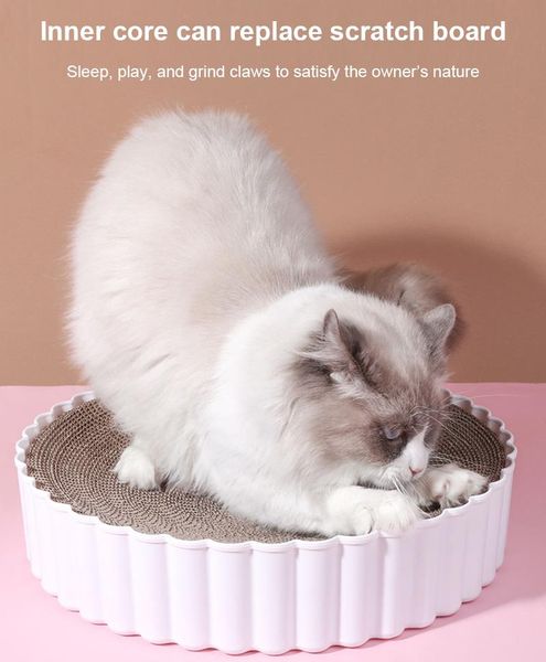 cat scratching board corrugated scratcher pad kitten scratch toy for cats protecting furniture supplies pet tool toys
cat scratching board corrugated scratcher pad kitten scratch toy for cats protecting furniture supplies pet tool toys