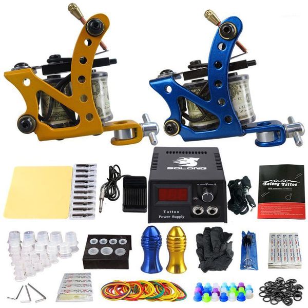 embroider dragon coil tattoo machine set double professional hook line tool set1
embroider dragon coil tattoo machine set double professional hook line tool set1