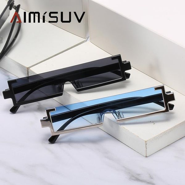 sunglasses aimisuv 2021 trend rectangle women fashion hippie decorative sun glasses female punk shades ladies uv400, White;black
sunglasses aimisuv 2021 trend rectangle women fashion hippie decorative sun glasses female punk shades ladies uv400, White;black